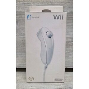 Brand New Sealed Authentic OEM Original Nintendo Wii Nunchuck Controller B6
